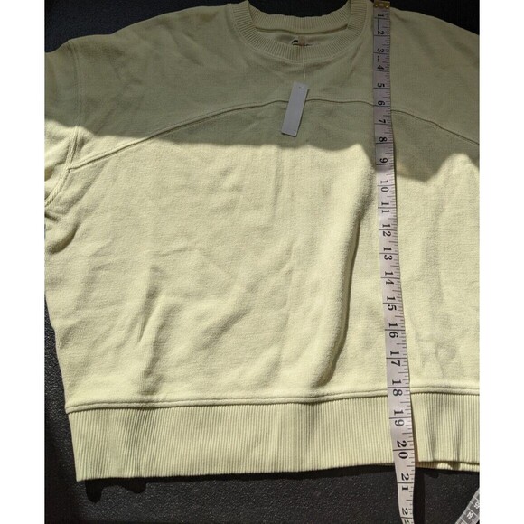 Madewell Ribbed Muscle Tee Botanical Dye Edition Daffodil Yellow Comfy Small - Picture 6 of 10